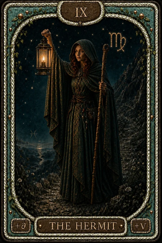 IX The Hermit — an image of local verification